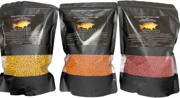 Pellets High Attract 4,5 mm Royal Baits